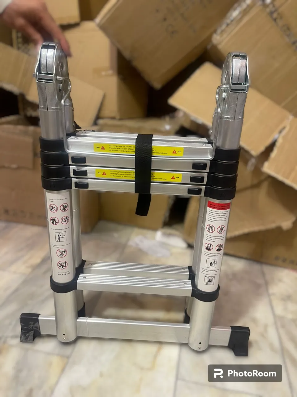 2 in 1 Aluminum Foldable Ladder