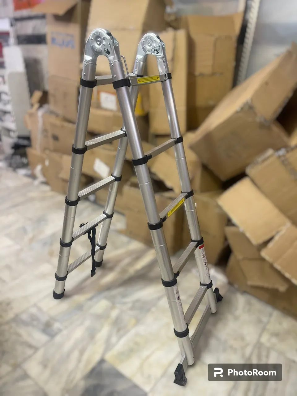 2 in 1 Aluminum Foldable Ladder