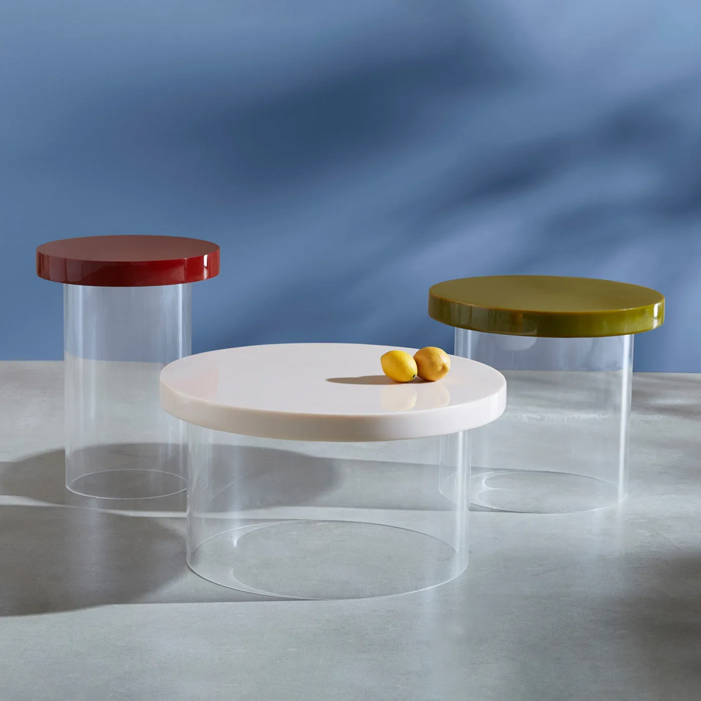 Acrylic Dot Nesting Table Bundle