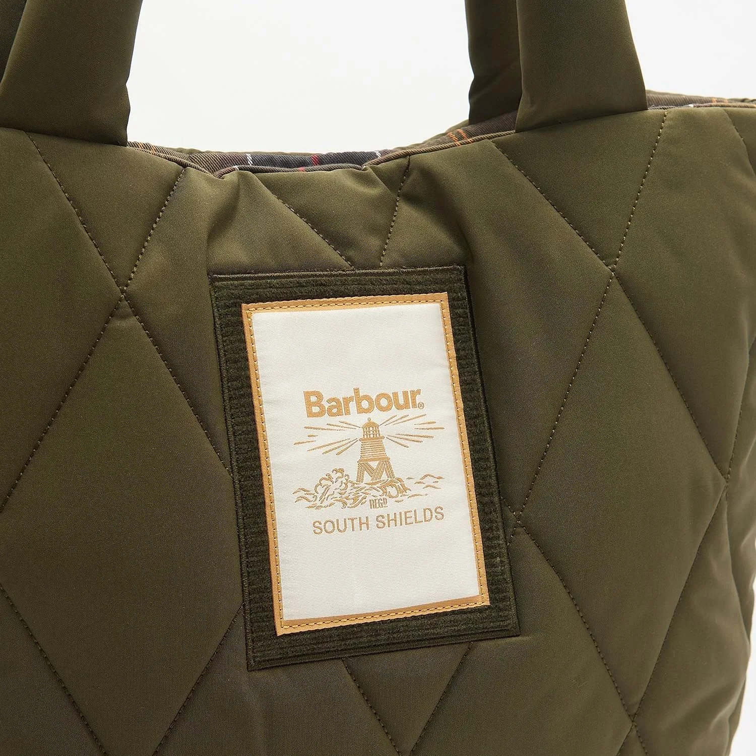 Barbour Mariah Tote in Olive