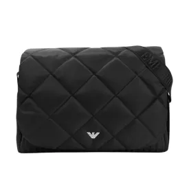 Black Quilted Mummy Bag Set