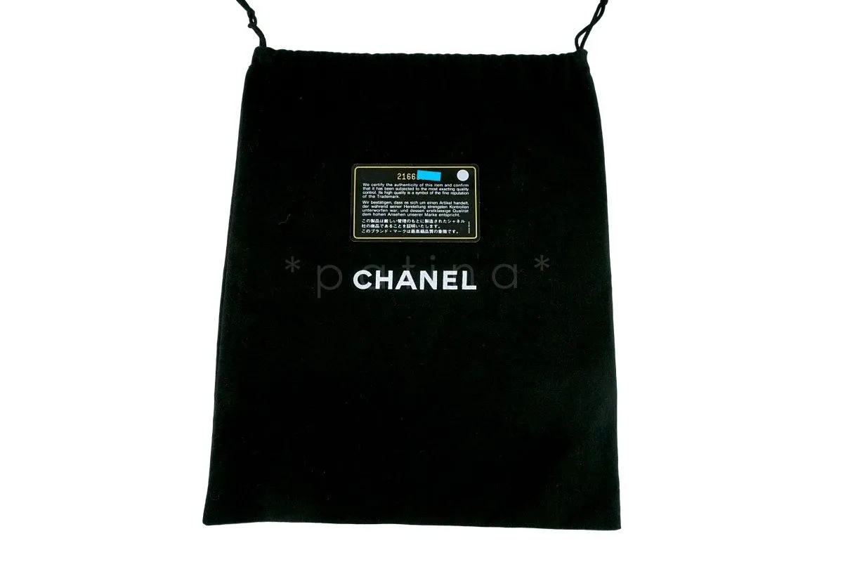 Chanel Black Aged Calfskin Small/Mini Easy Flap Bag RHW