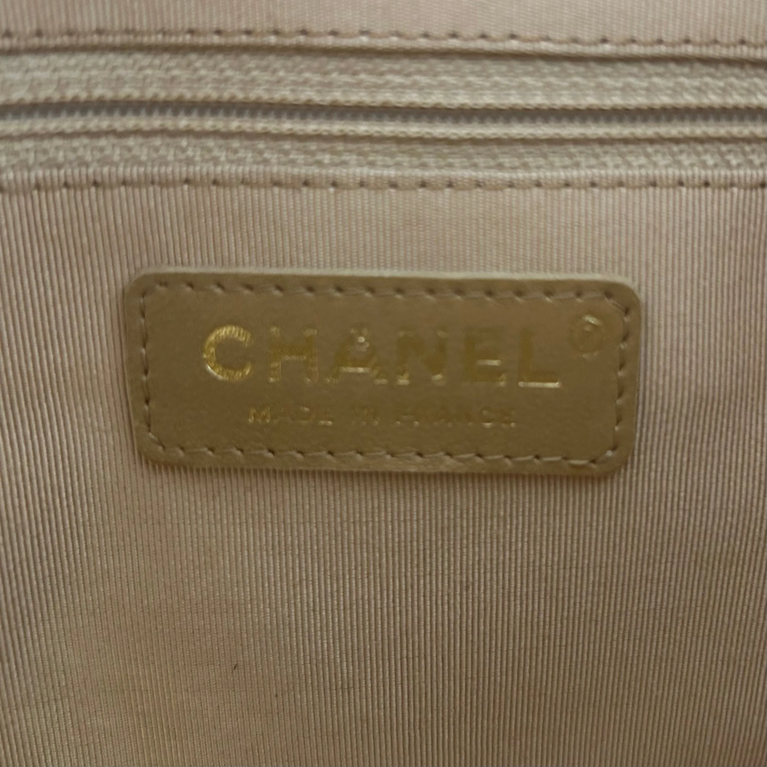 Chanel Tan Timeless Shoulder Bag