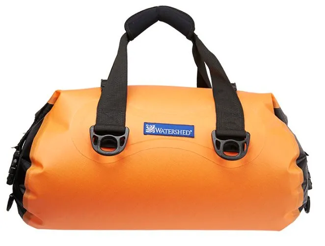 CHATTOOGA ORANGE WATERPROOF DUFFEL BAG