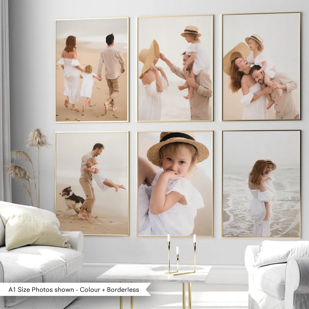 Custom Gallery Wall Prints - Set of 6