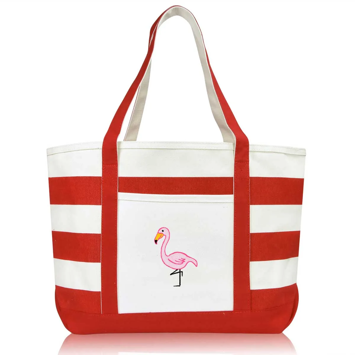 Dalix Flamingo Tote Bag