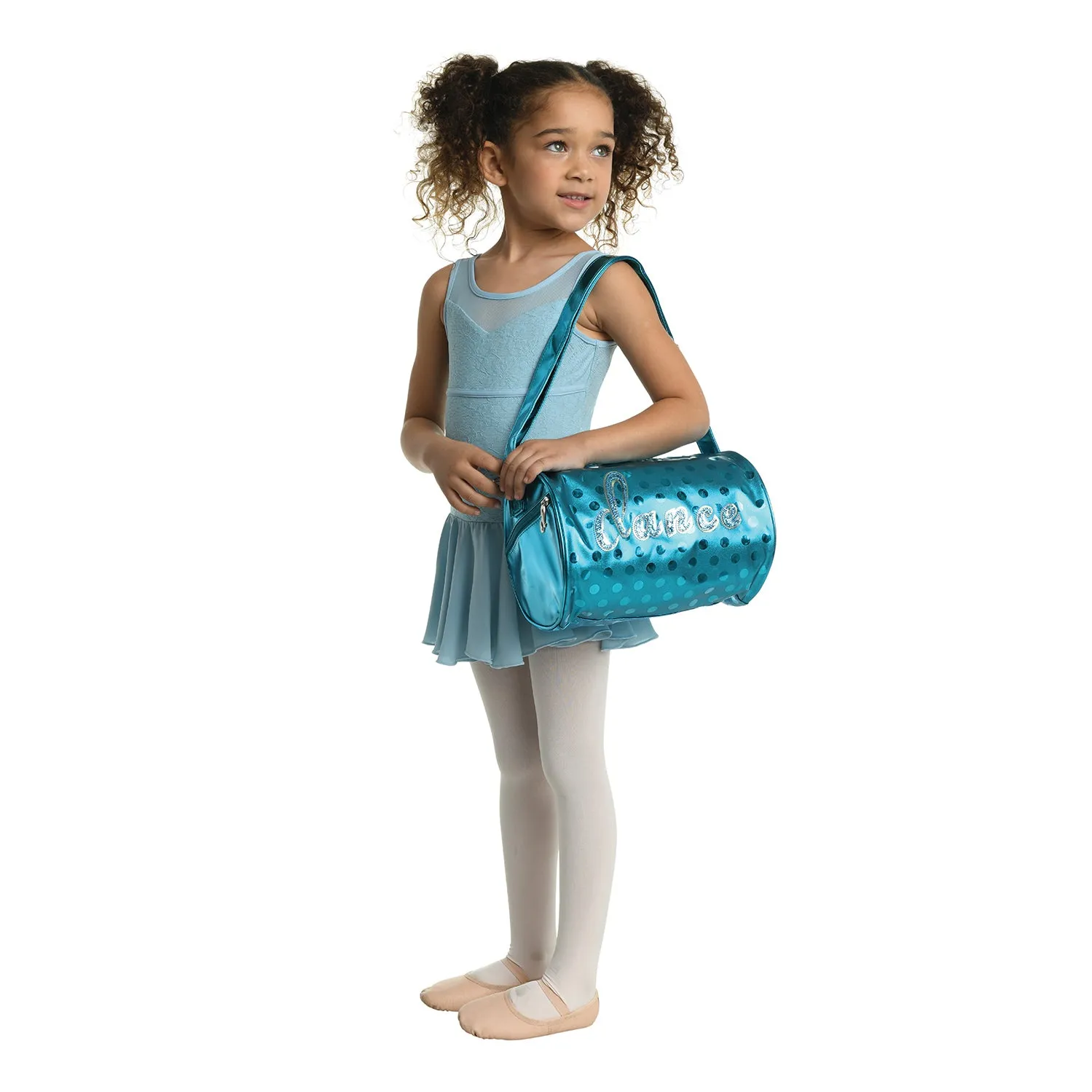 Danznmotion Dot Dance Duffel Bag - Turquoise