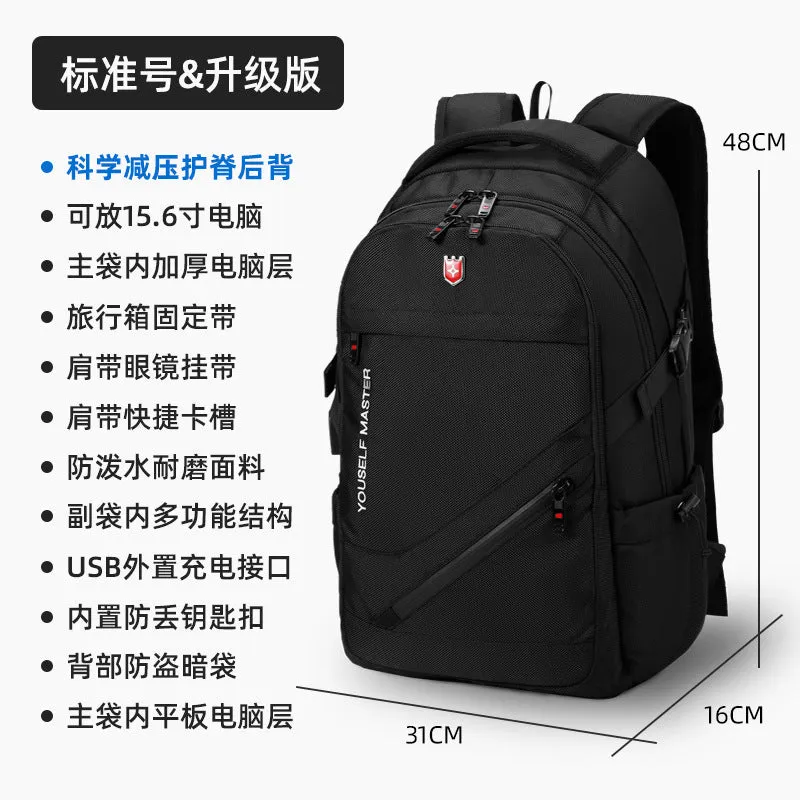 deanwangkt Gift Backpack Computer Backpack Saber Same Casual Business Multifunction Waterproof Factory Backpack