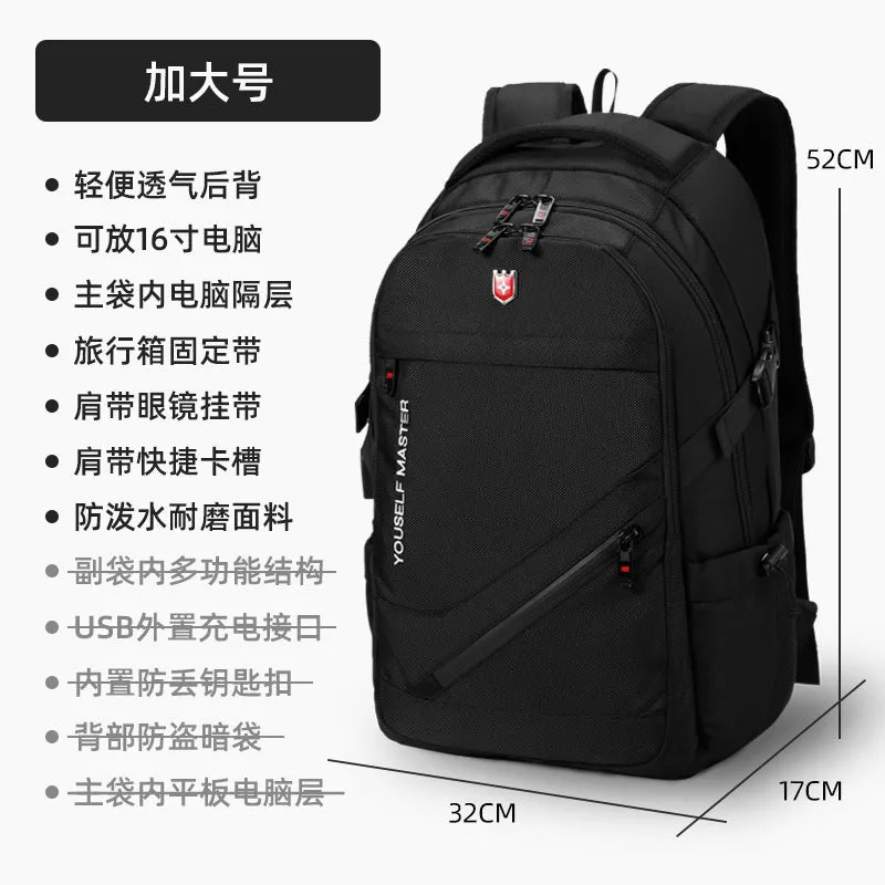 deanwangkt Gift Backpack Computer Backpack Saber Same Casual Business Multifunction Waterproof Factory Backpack