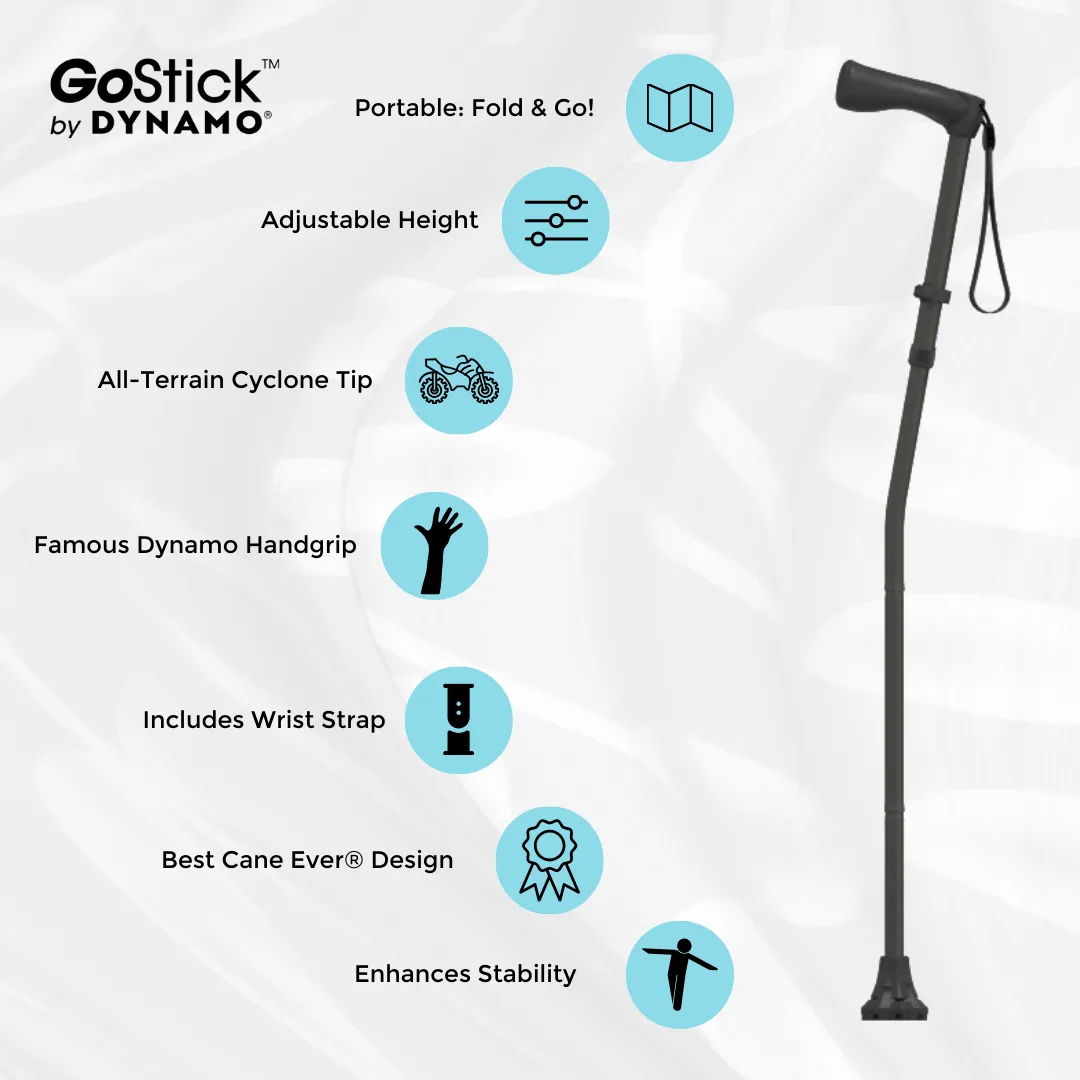 Dynamo GoStick Folding Cane