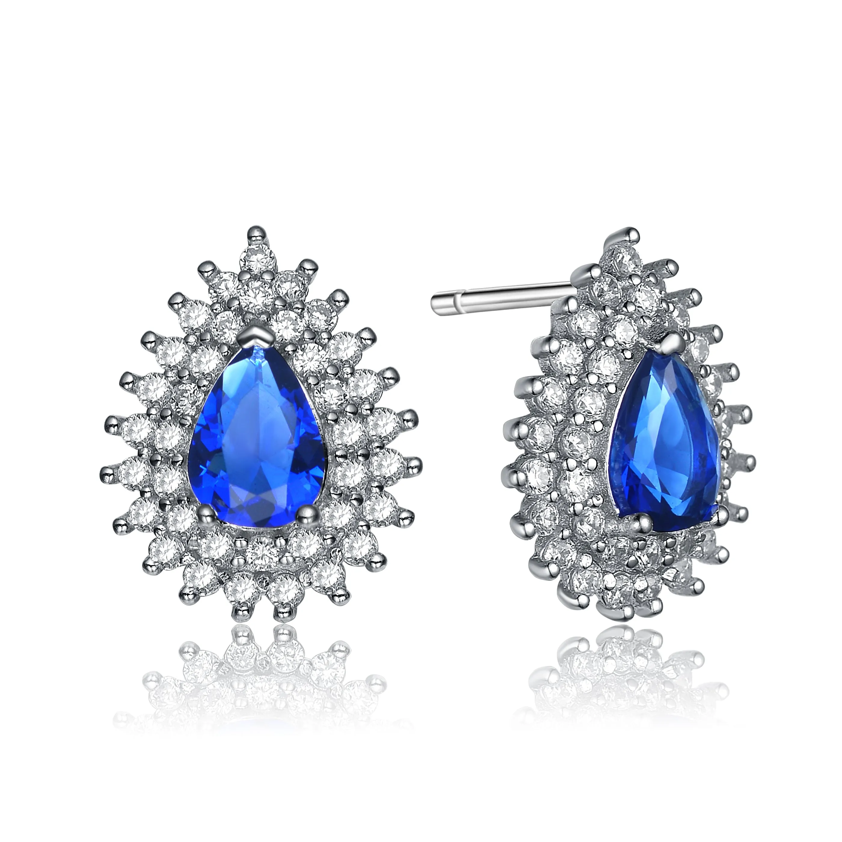 Emma Zirconia Web Earrings