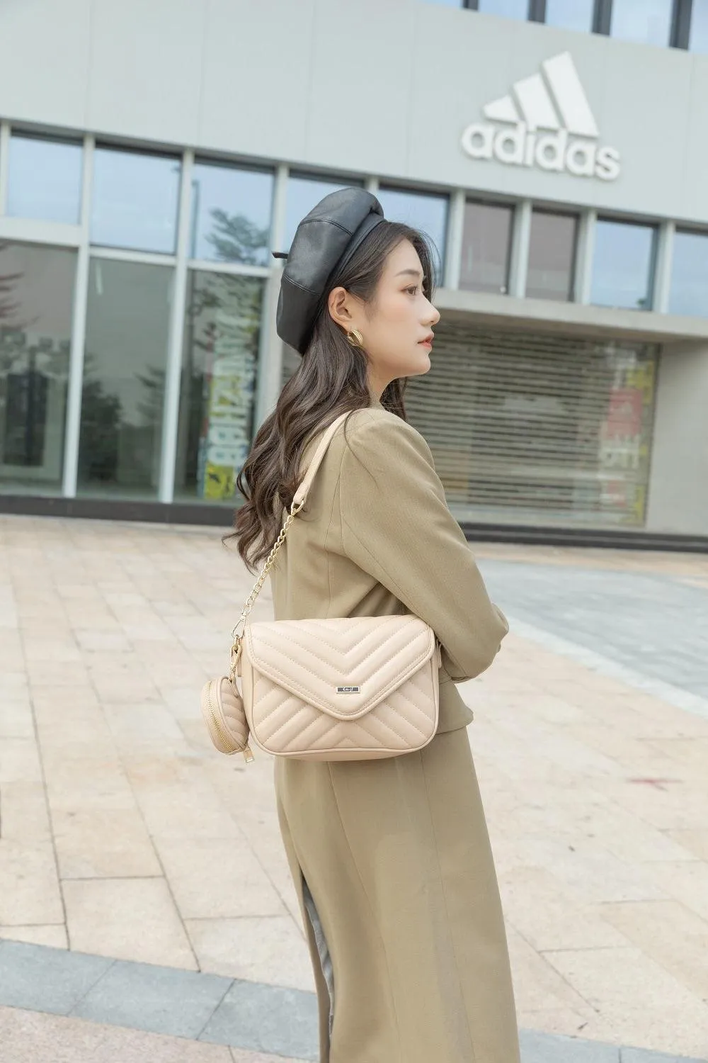 En-ji Anrim Shoulderbag - Ivory