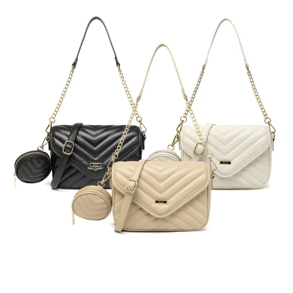 En-ji Anrim Shoulderbag - Ivory