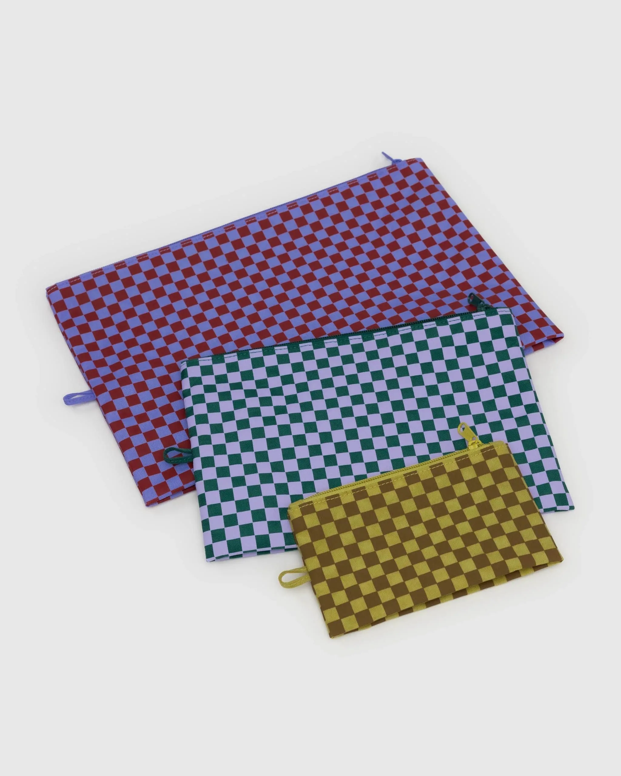 Go Pouch Set - Jewel Checks