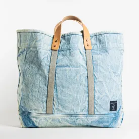 Immodest Cotton Large East-West Tote in Acid Wash