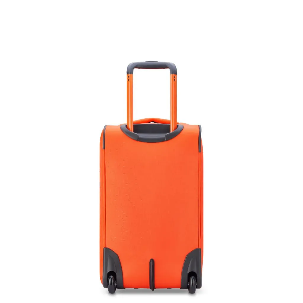 Jeep 55 cm Duel Wheel Lightweight Duffle Bag - Orange