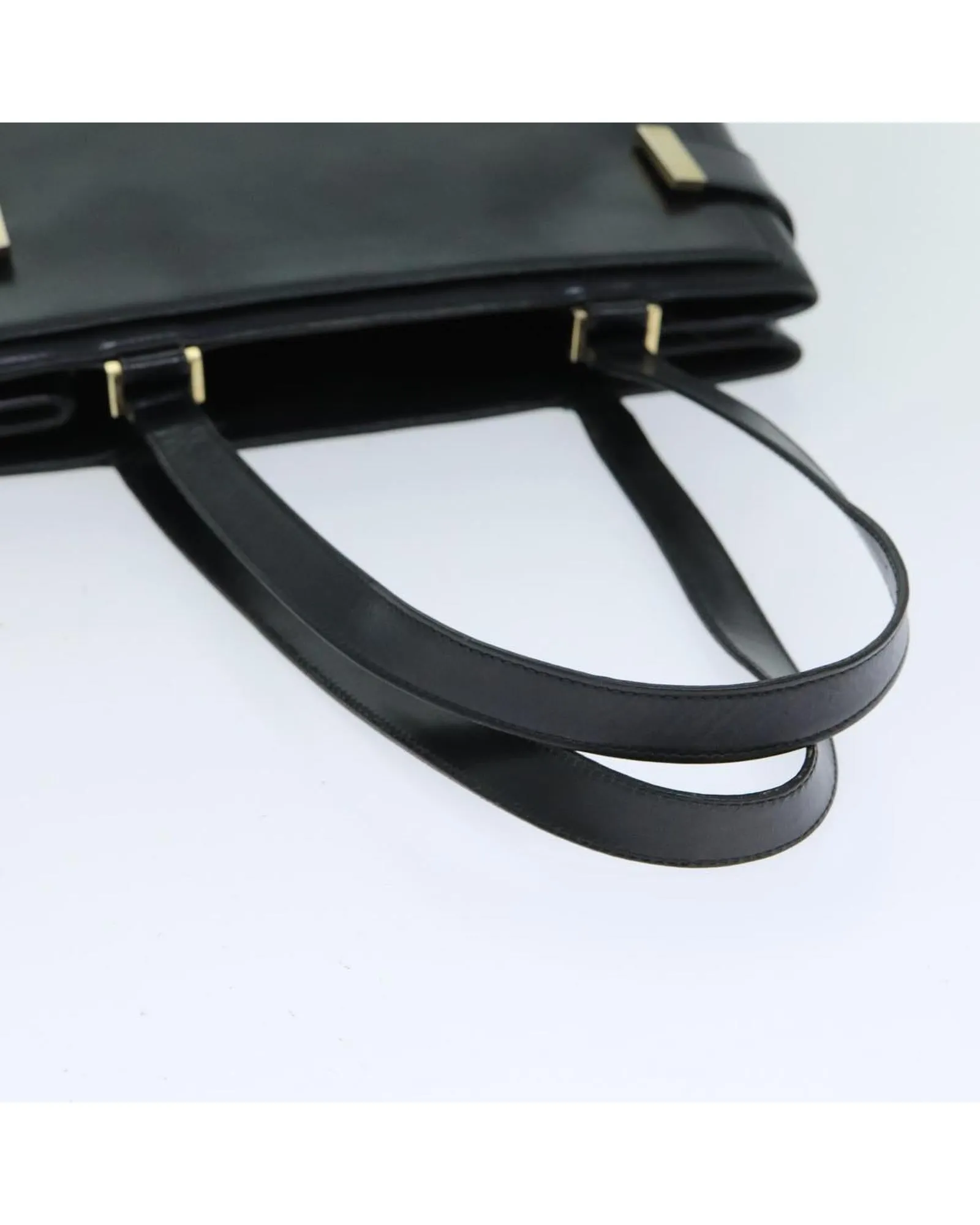 Leather Tote Bag with Dual Handles