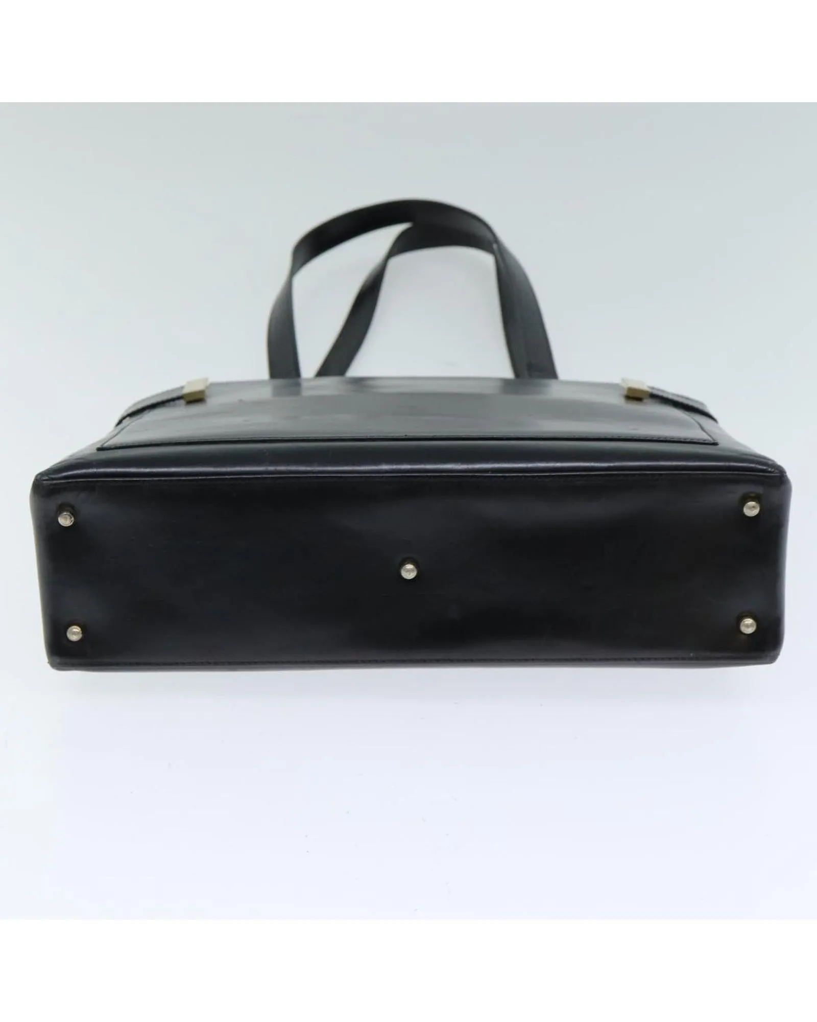 Leather Tote Bag with Dual Handles