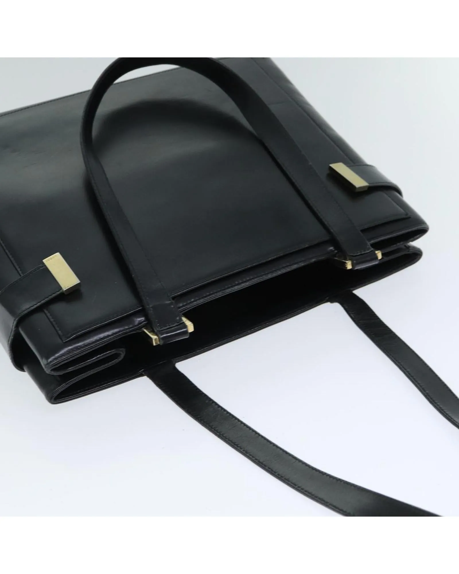 Leather Tote Bag with Dual Handles