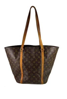 Louis Vuitton monogram Sac shopping tote 1998