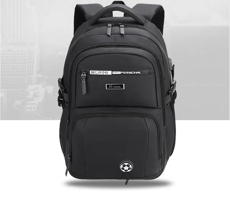 Men's backpack mountaineering bag waterproof Oxford cloth casual backpack