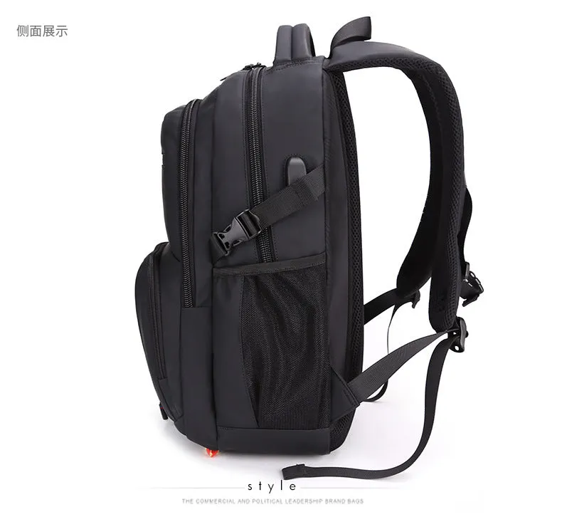 Men's backpack mountaineering bag waterproof Oxford cloth casual backpack