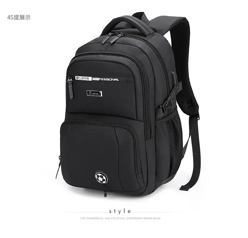 Men's backpack mountaineering bag waterproof Oxford cloth casual backpack