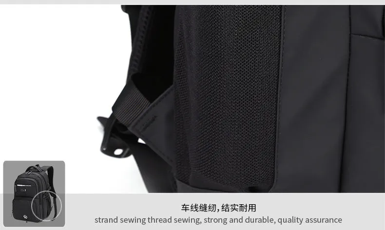 Men's backpack mountaineering bag waterproof Oxford cloth casual backpack