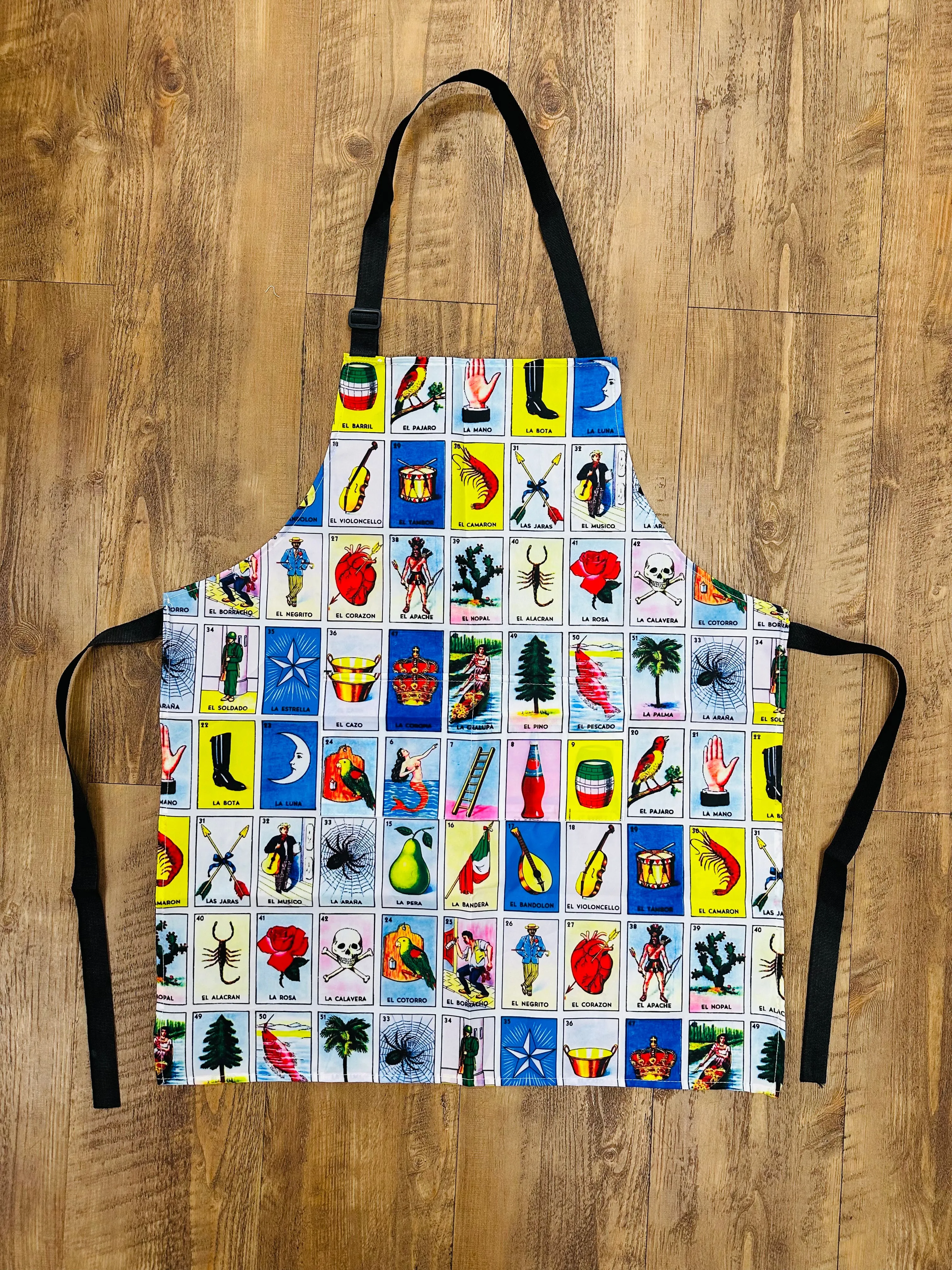 Mexican Loteria Apron