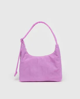 Mini Nylon Shoulder Bag - Peony