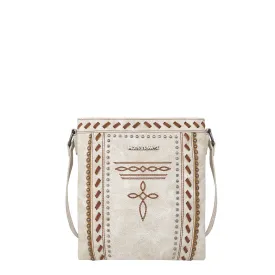 MW1124G-9360 Montana West Whipstitch Collection Concealed Carry Crossbody