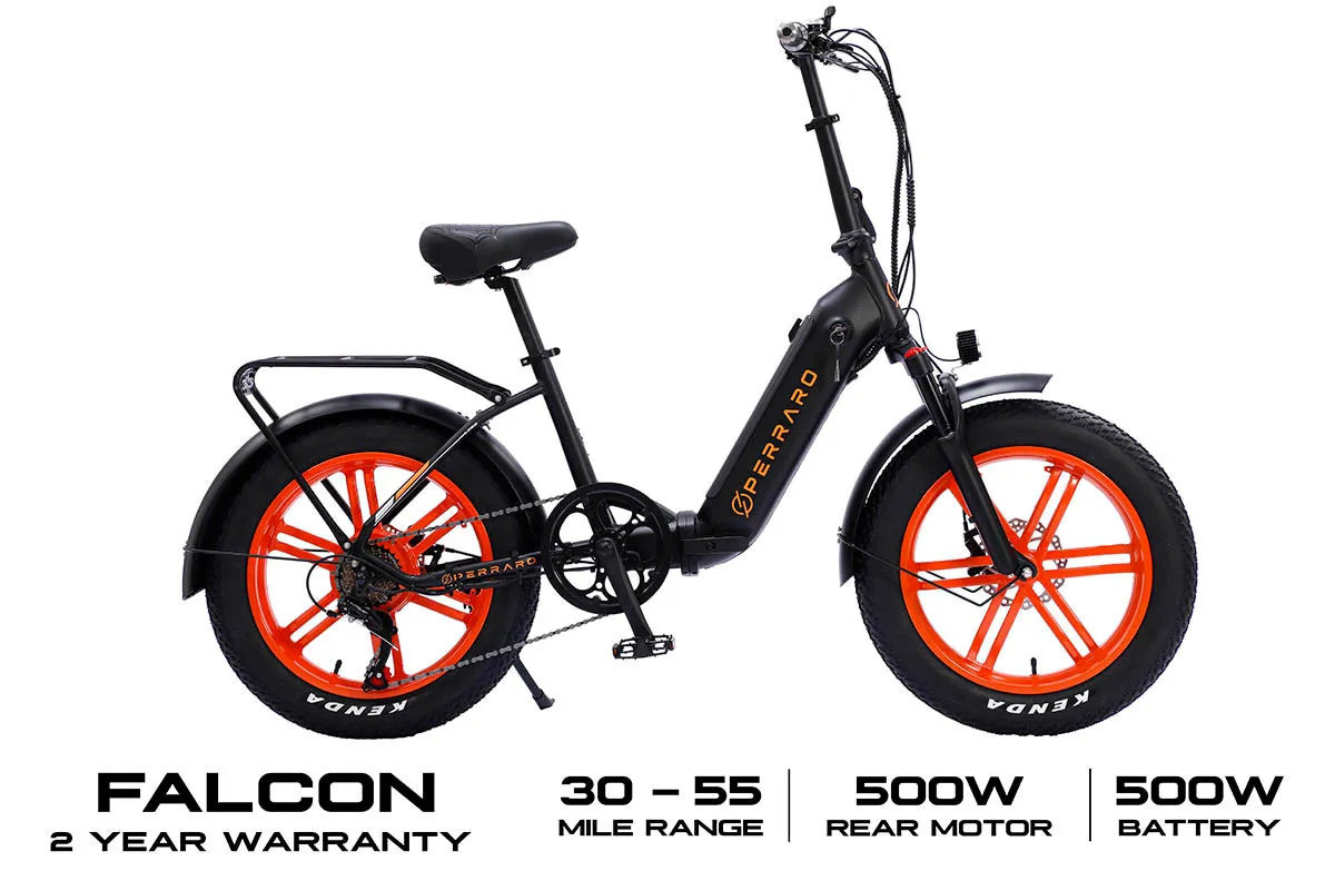 Perraro Falcon Foldable Electric Bike 500W