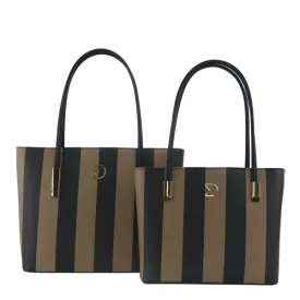 Purse - Stripe w/ Double Strap