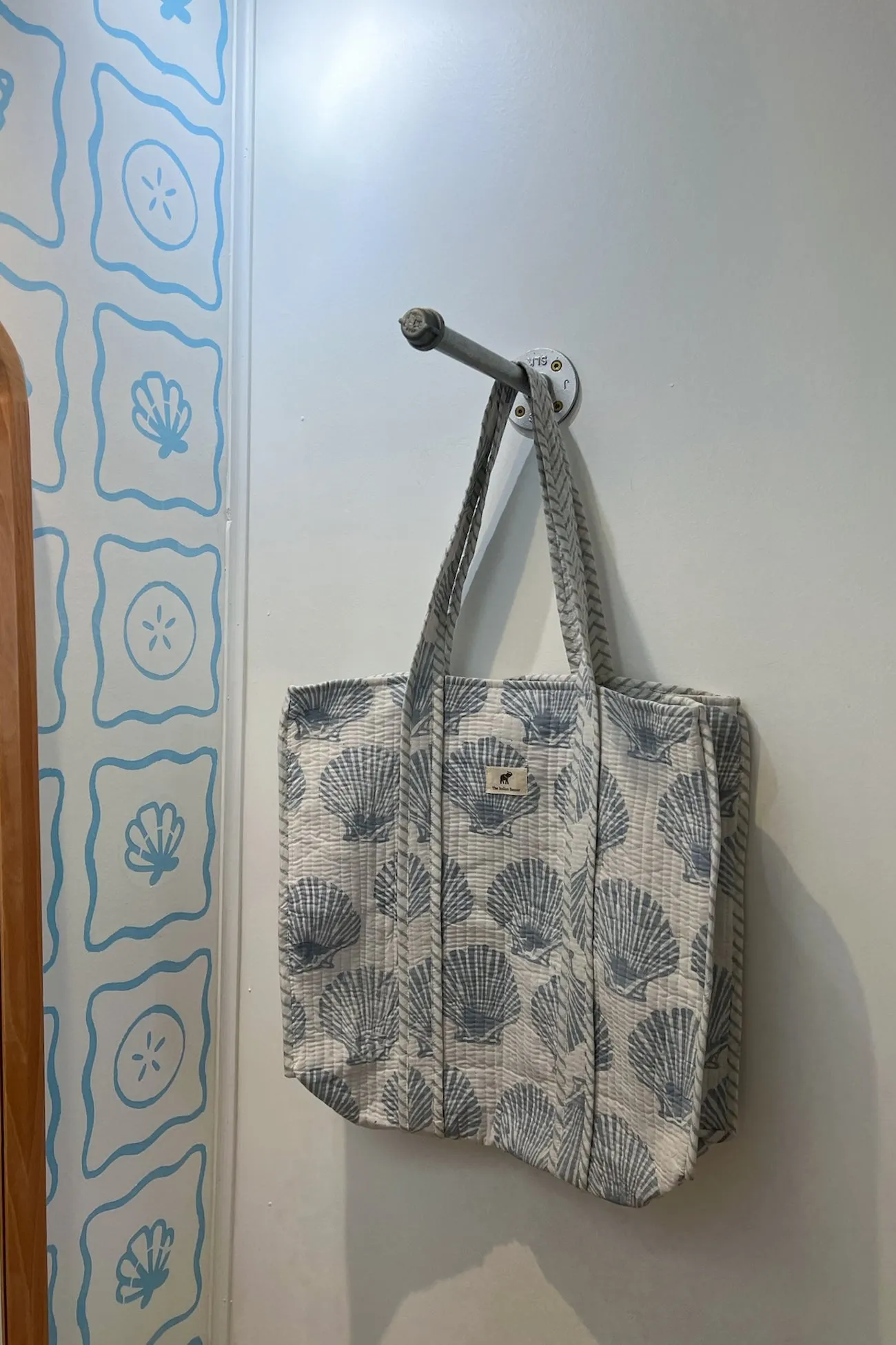 Quilted Reversible Tote Bag