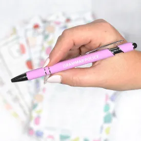 "Grammar Police" Pen