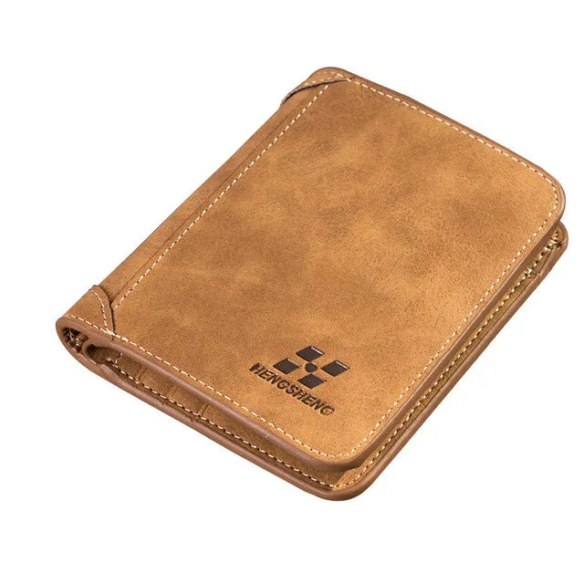 Retro Leather Card Holder for Men