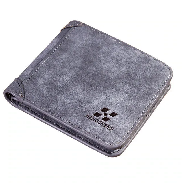 Retro Leather Card Holder for Men