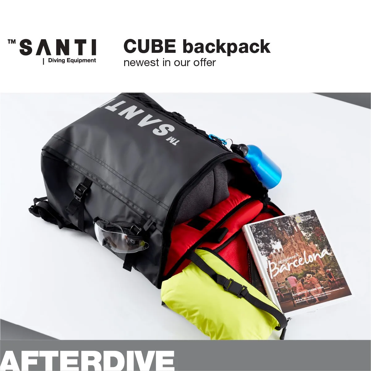 Santi Cube Backpack / Waterproof