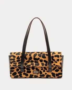 Small Slim Leopard Tote Bag