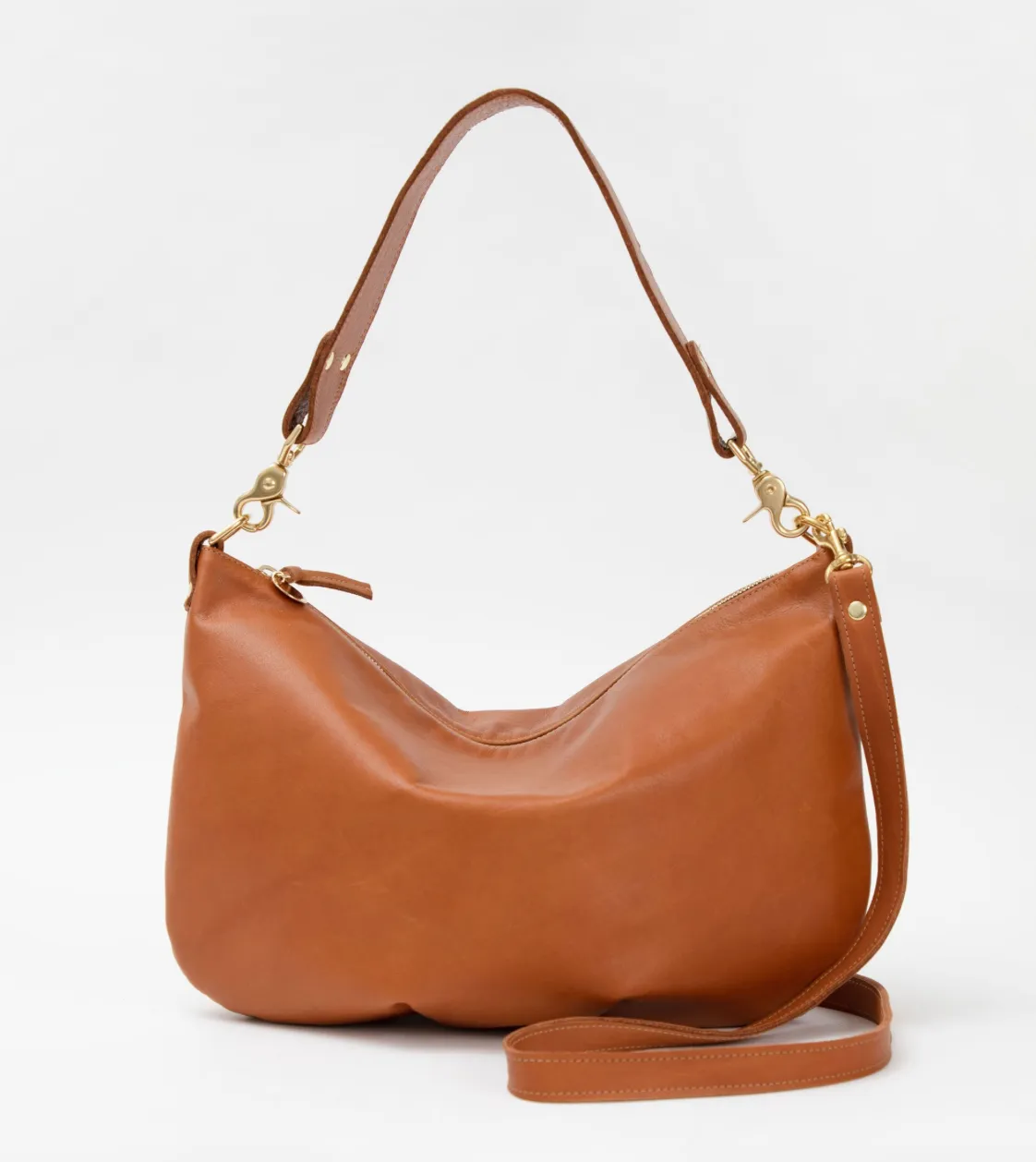 Tan Messenger Bag